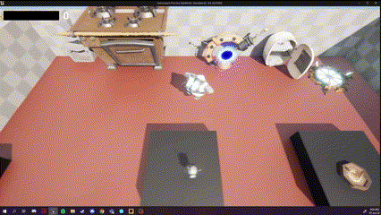 Paradroid-Like Movement