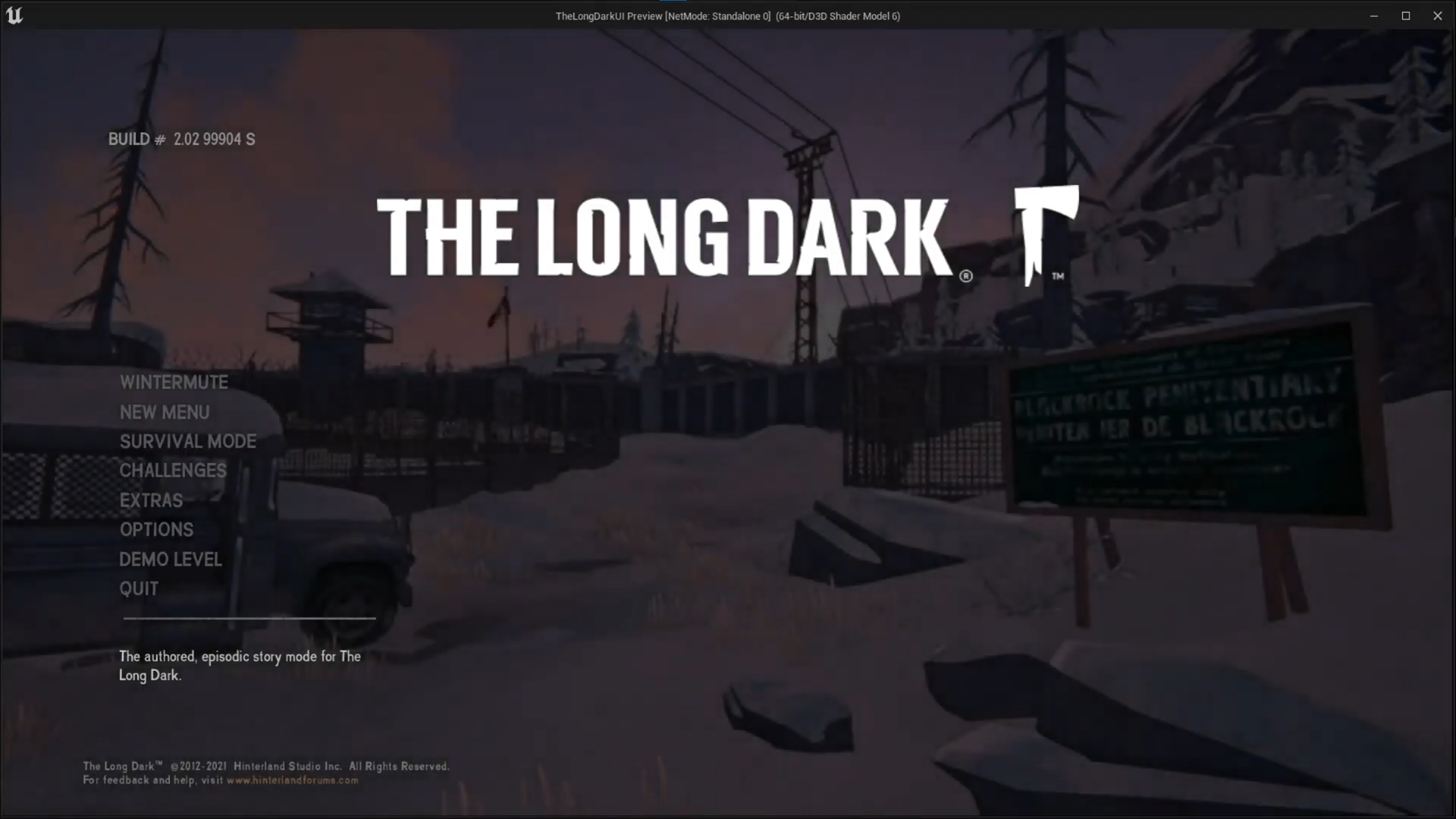THE LONG DARK REVERSE ENGINEERED UI SYSTEM